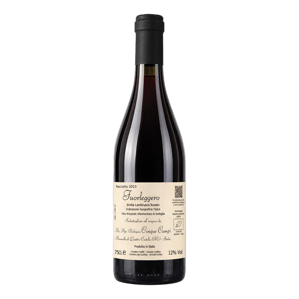 Fuorleggero - Lambrusco Frizzante Emilia IGT 2023 Cinque Campi