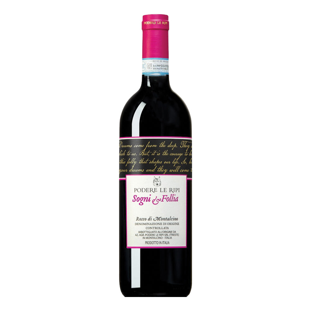 Sogni e Follia - Rosso di Montalcino DOC 2021 Podere Le Ripi