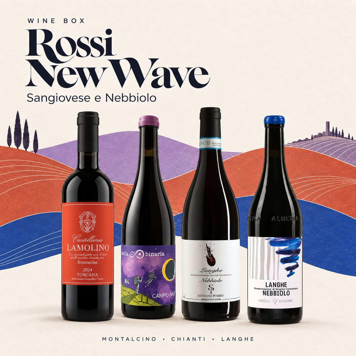 Wine Box: Rossi New Wave Sangiovese e Nebbiolo