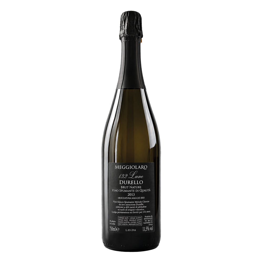 132 Lune - Durello Spumante Metodo Classico Pas Dosé 2013 Meggiolaro