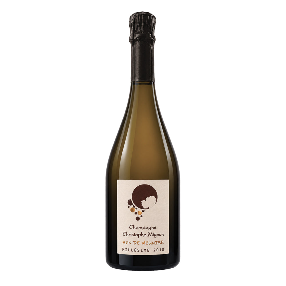 Champagne ADN de Meunier Brut Nature Millésime 2018 Christophe Mignon