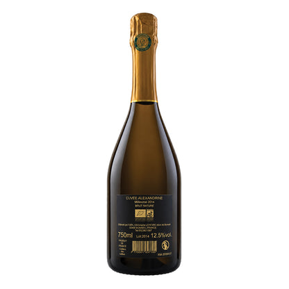 Champagne Cuvée Alexandrine Blanc de Blanc Millèsime 2014 Christophe Lefèvre