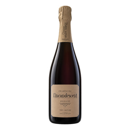 Champagne L’Incandescent Rosé de Saignée Grand Cru de Verzy Extra Brut Mouzon-Leroux