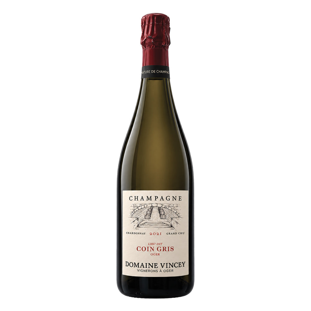 Champagne Lieu-Dit Coin Gris Oger Grand Cru Brut Nature 2021 Domaine Vincey