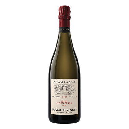 Champagne Lieu-Dit Coin Gris Oger Grand Cru Brut Nature 2021 Domaine Vincey