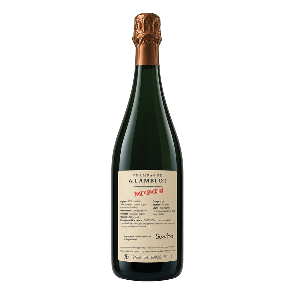 Champagne Mouvance '17 Brut Nature Alexandre Lamblot