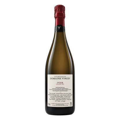 Champagne Oger Grand Cru Blanc de Blancs Brut Nature 2022 Domaine Vincey