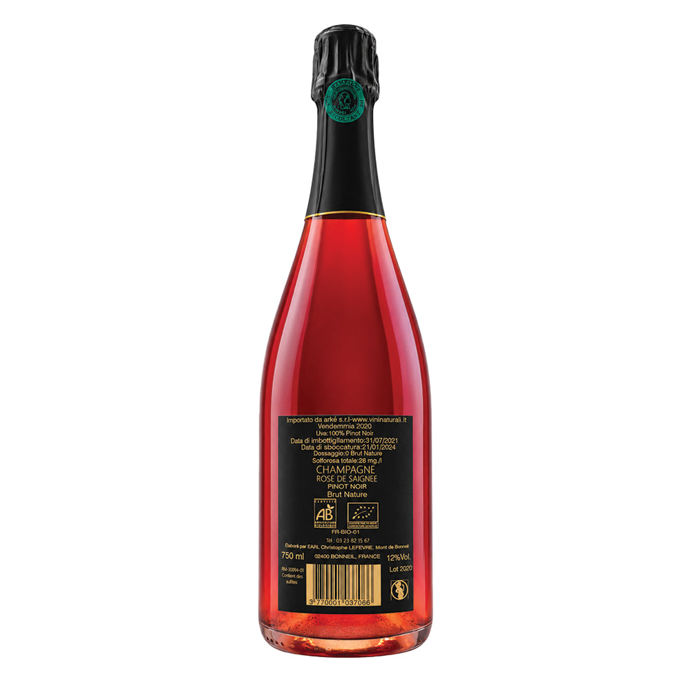 Champagne Rosè De Saignee 2020 Christophe Lefèvre