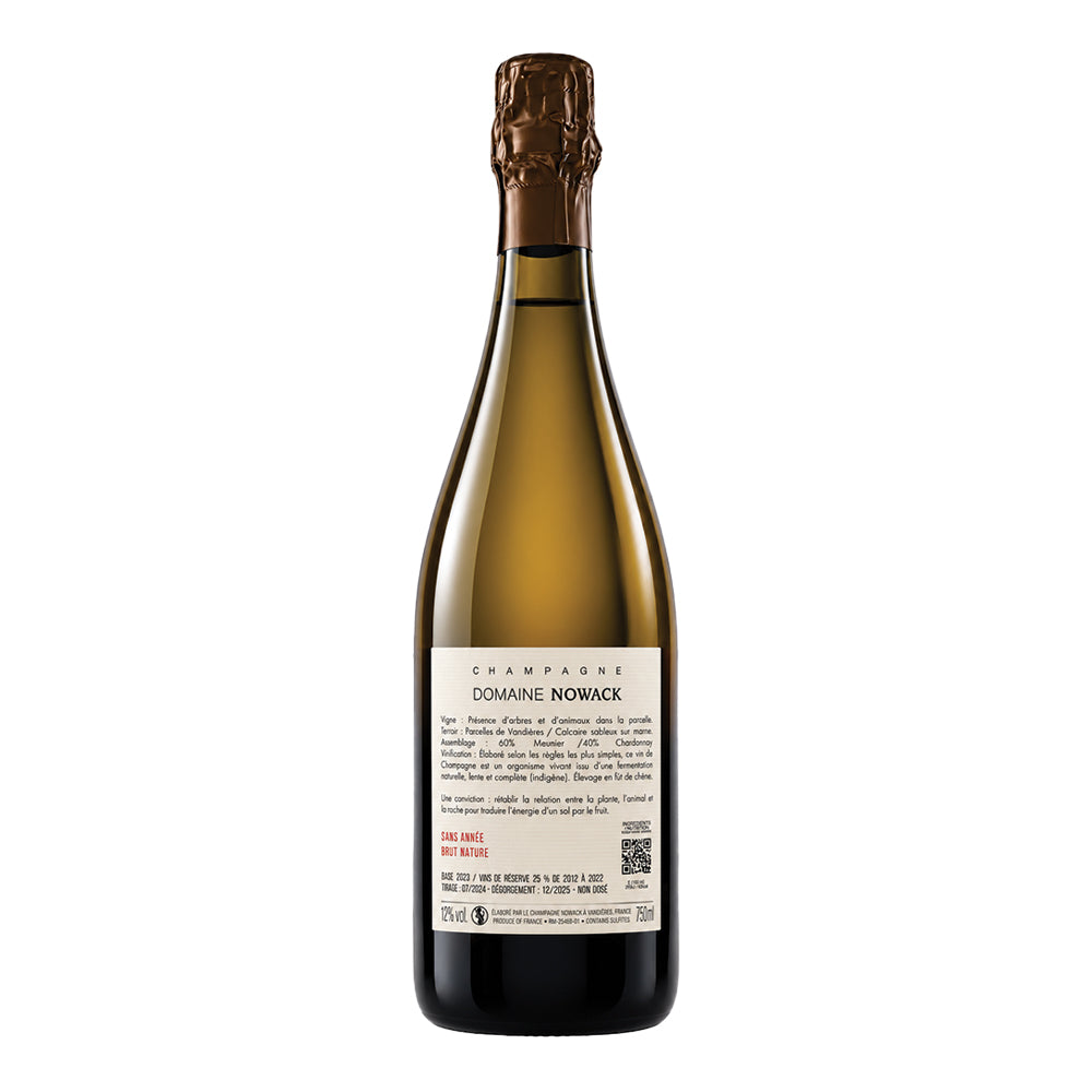Champagne S.A. Brut Nature Assemblage Domaine Nowack