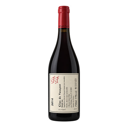 Clos de Vougeot Grand Cru 2014 Philippe Pacalet
