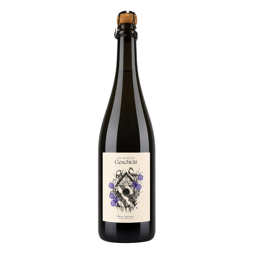 Crémant d’Alsace AOC Brut Nature 2023 Geschickt