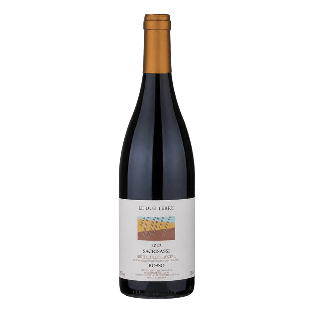 Sacrisassi Rosso Friuli Colli Orientali DOC 2022 Le Due Terre