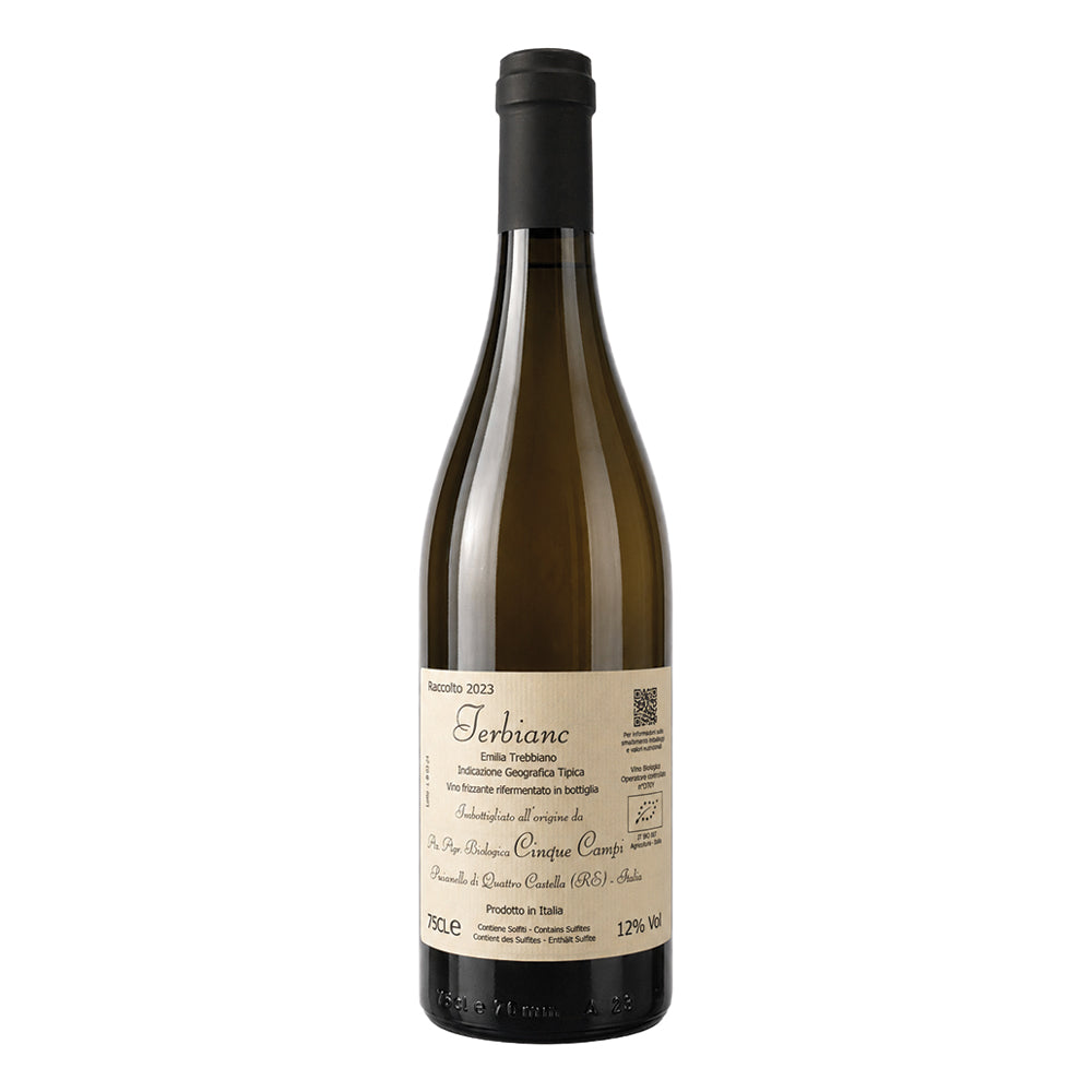 Terbianc - Trebbiano Frizzante dell’Emilia IGT 2023 Cinque Campi