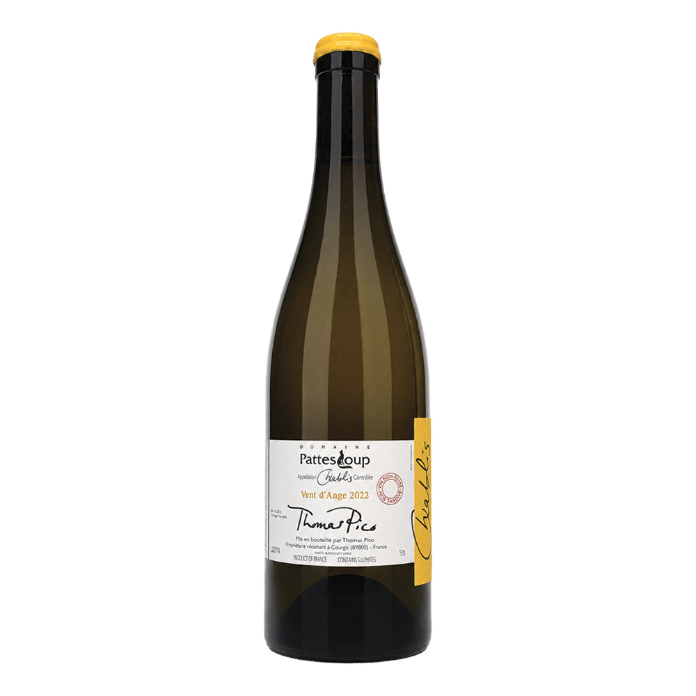 Vent d'Ange Mise Tardive Chablis 2022 Domaine Pattes Loup - Thomas Pico