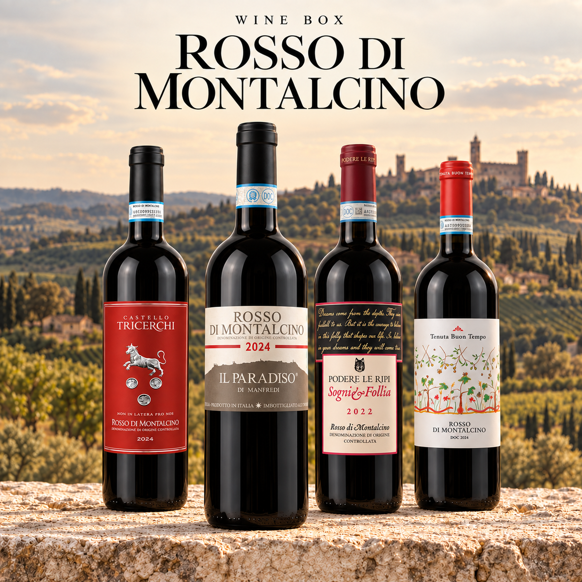 Rosso di Montalcino DOC - Wine Box